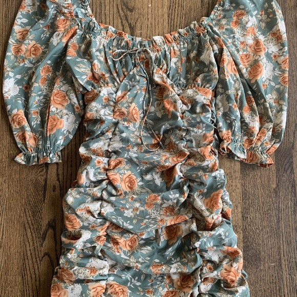 Aiden Rushed Mini Dress - Picture 4 of 5